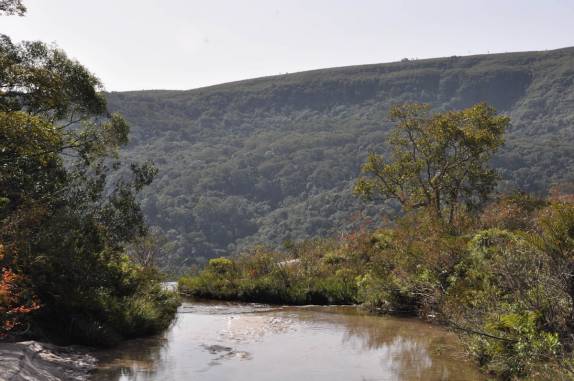 Riacho de águas geladas no P.E do Guartelá, região de Tibagi - PR